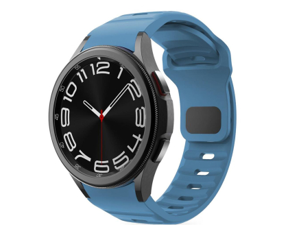 Pasek i akcesoria do zegarków TECH-PROTECT Silicone Line do Galaxy Watch 4 / 5 / 5 Pro / 6 / 7 / FE Mon 5906302313624